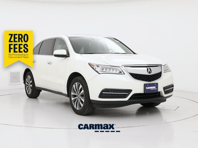 White 2016 Acura MDX SUV / Crossover Automatic