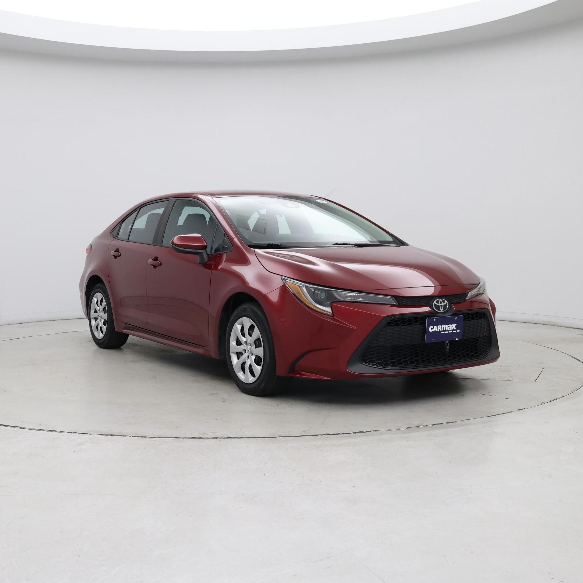 Red 2022 Toyota Corolla Sedan Front-Wheel Drive Automatic