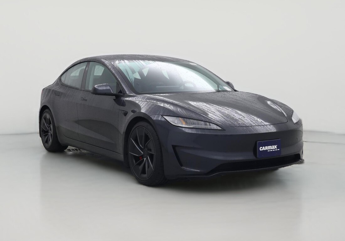 2024 Tesla Model 3 Performance in Gray — CarMax photo