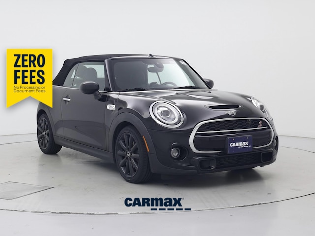 Black 2020 MINI Cooper Convertible Front-Wheel Drive Automatic