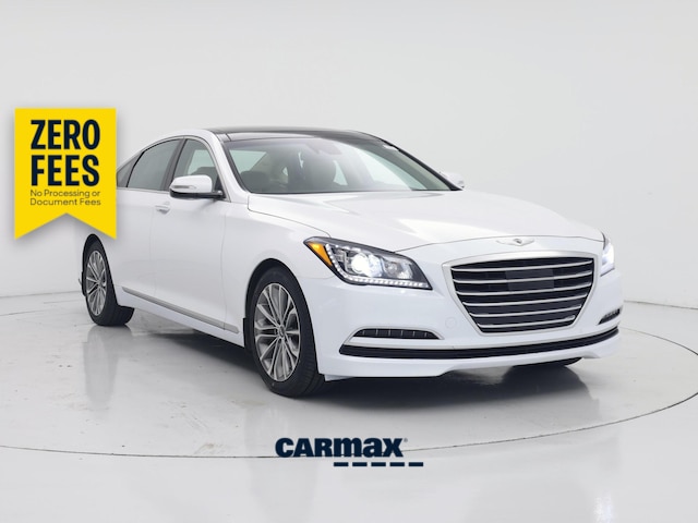White 2015 Hyundai Genesis Sedan Automatic
