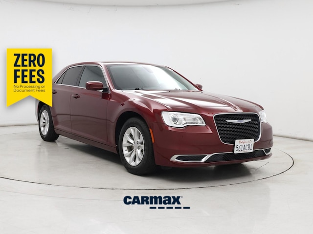 Red (Burgundy) 2022 Chrysler 300 Sedan Rear-Wheel Drive Automatic
