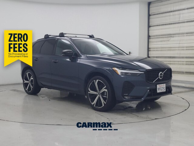 Blue 2022 Volvo XC60 SUV / Crossover Front-Wheel Drive Automatic
