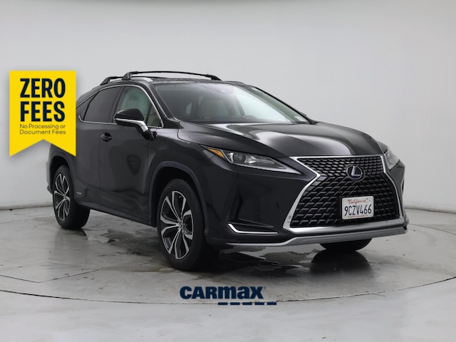 Black 2022 Lexus RX Hybrid SUV / Crossover All-Wheel Drive Automatic