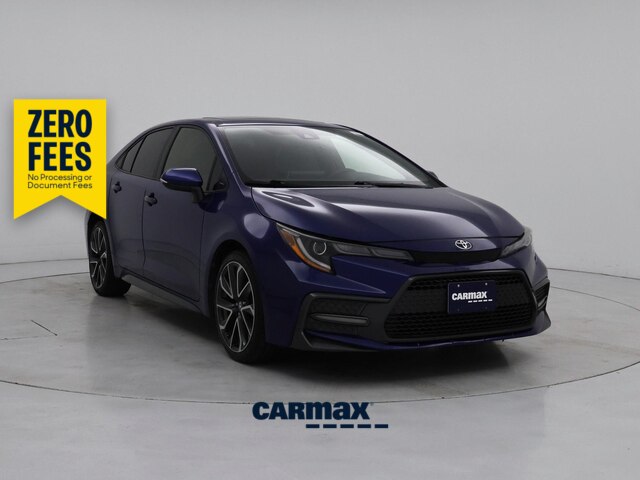 Blue 2020 Toyota Corolla Sedan Front-Wheel Drive Automatic