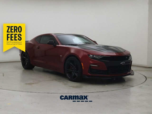 Red 2019 Chevrolet Camaro Coupe Rear-Wheel Drive Manual
