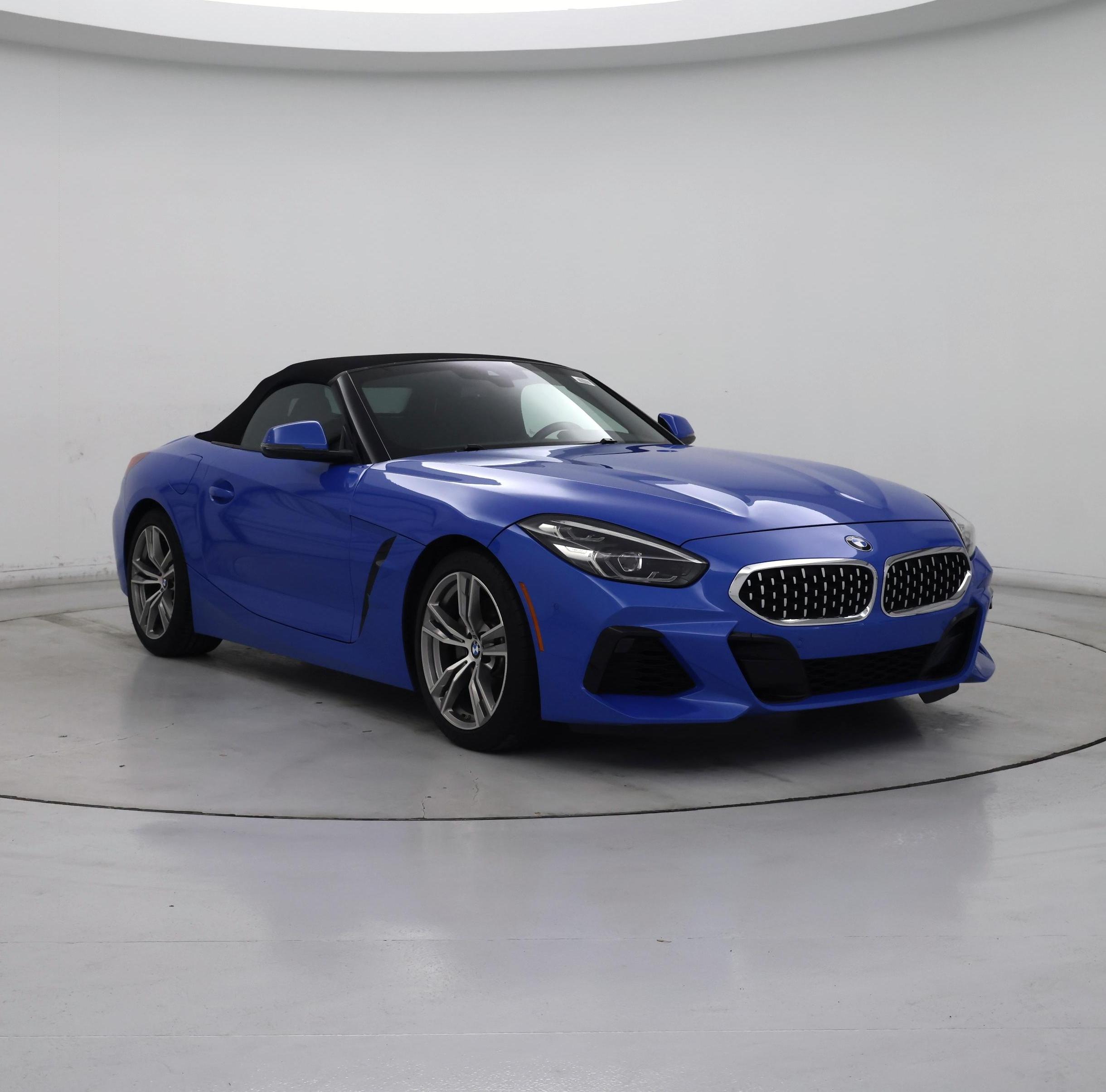 Blue 2019 BMW Z4 Convertible Rear-Wheel Drive Automatic