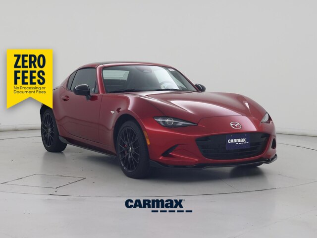 Red 2025 Mazda MX-5 Miata Convertible Rear-Wheel Drive Manual