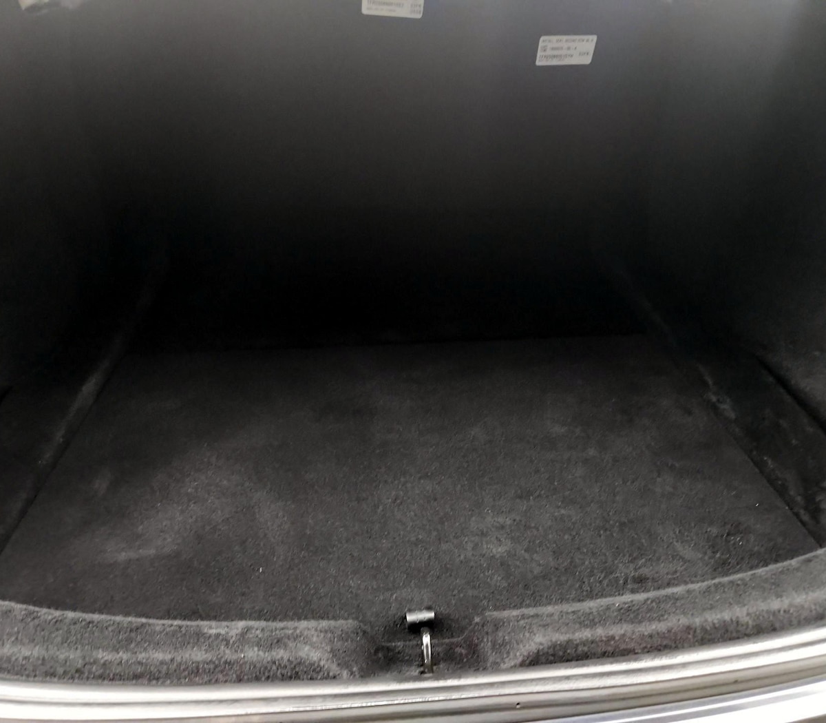 Trunk/Cargo (Seats Up)