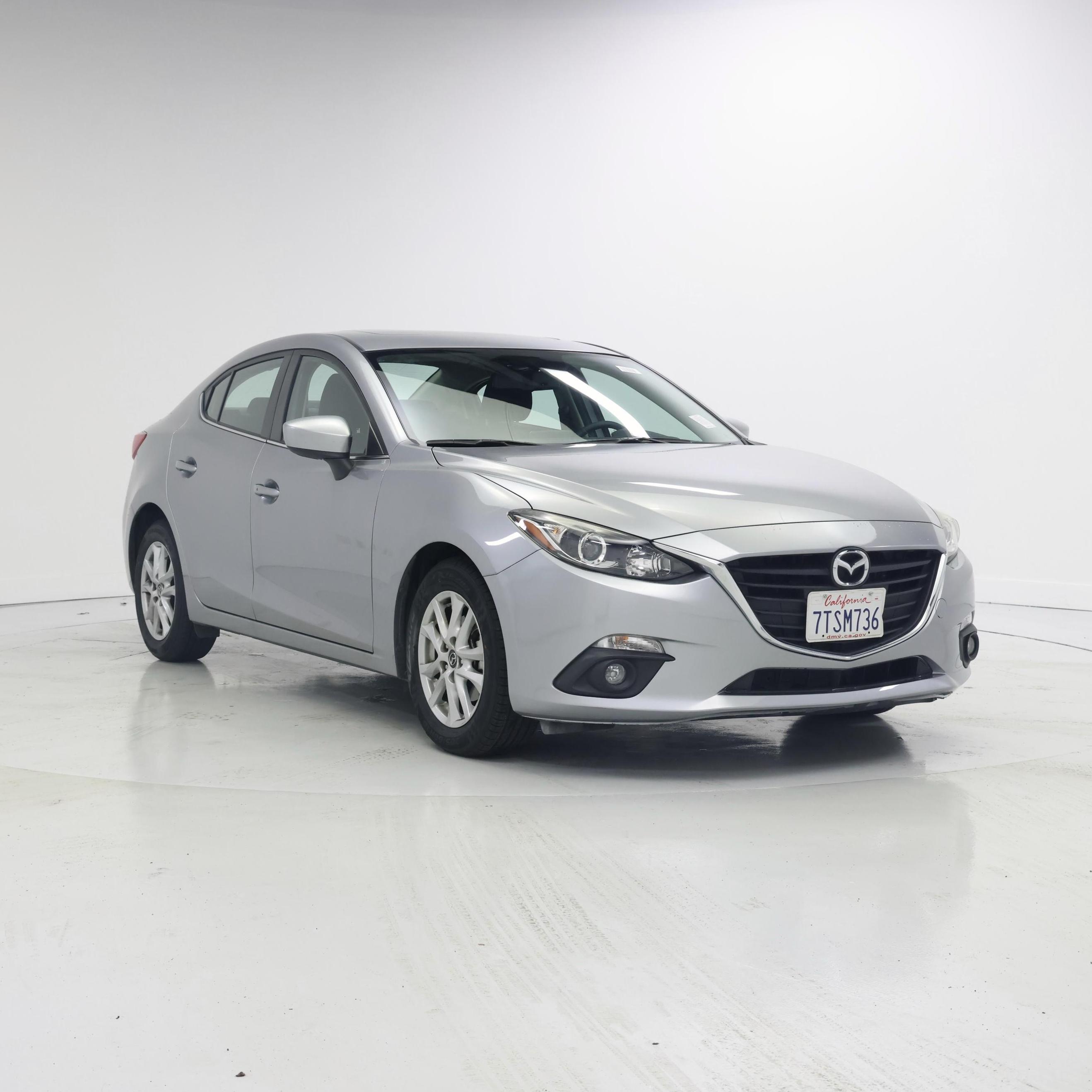 Gray 2016 Mazda MAZDA3 Sedan Front-Wheel Drive Automatic