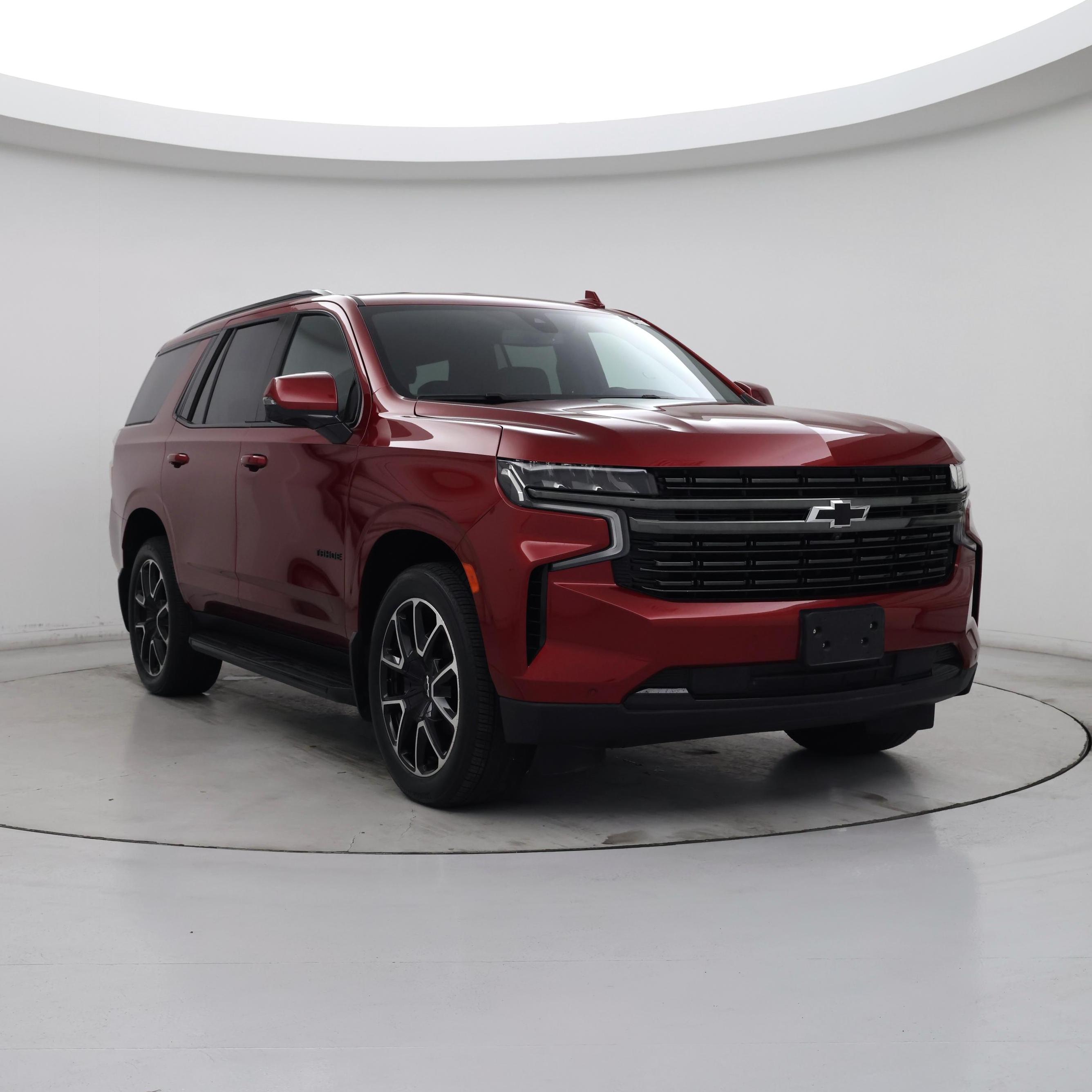 Red 2021 Chevrolet Tahoe SUV / Crossover Four-Wheel Drive Automatic