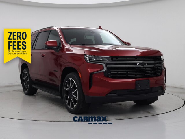Red 2021 Chevrolet Tahoe SUV / Crossover Four-Wheel Drive Automatic