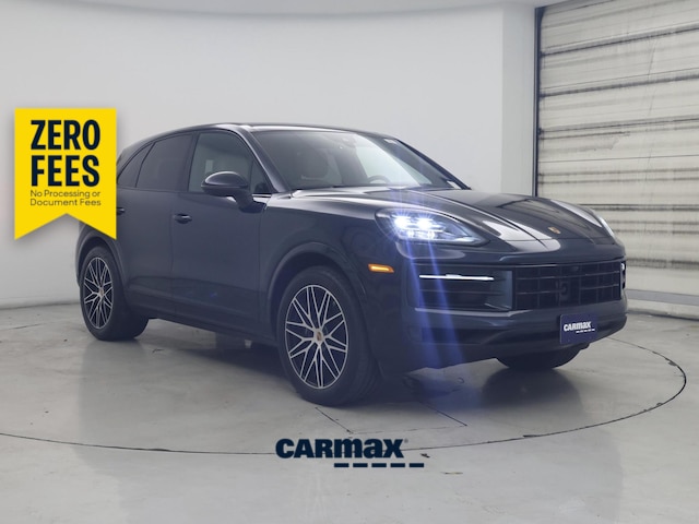 Blue 2025 Porsche Cayenne SUV / Crossover All-Wheel Drive Automatic