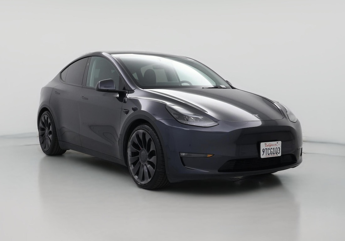 2025 Tesla Model Y Performance in Gray — CarMax photo