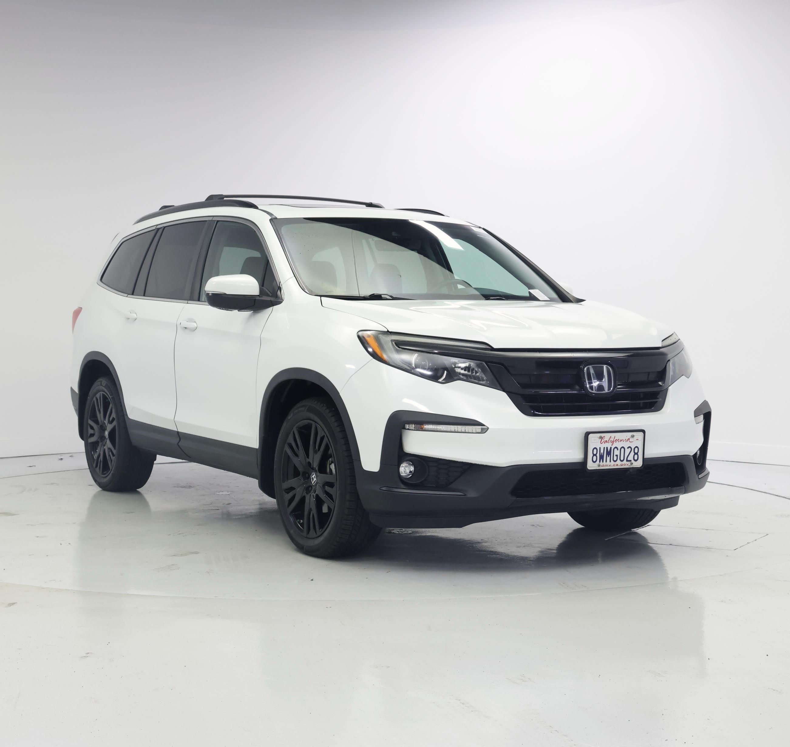White 2021 Honda Pilot SUV / Crossover All-Wheel Drive Automatic