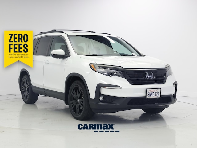 White 2021 Honda Pilot SUV / Crossover All-Wheel Drive Automatic