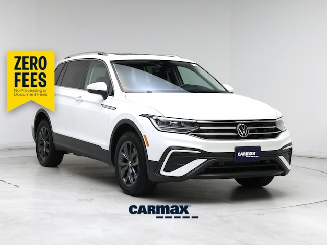 White 2022 Volkswagen Tiguan SUV / Crossover All-Wheel Drive Automatic