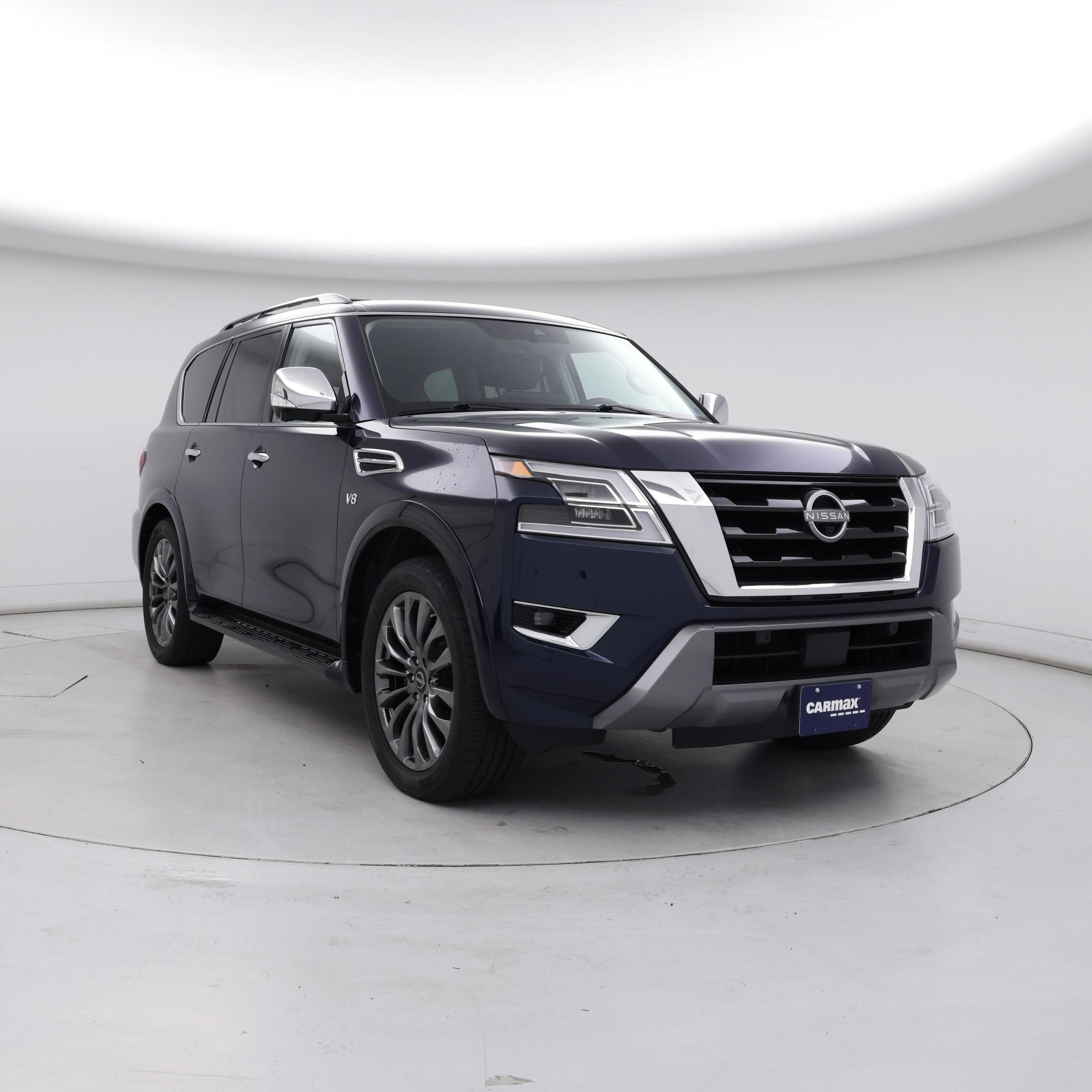 Blue 2022 Nissan Armada SUV / Crossover Four-Wheel Drive Automatic