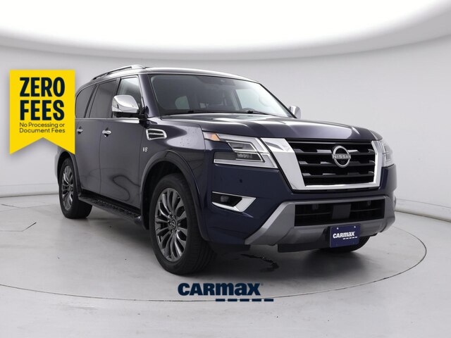 Blue 2022 Nissan Armada SUV / Crossover Four-Wheel Drive Automatic