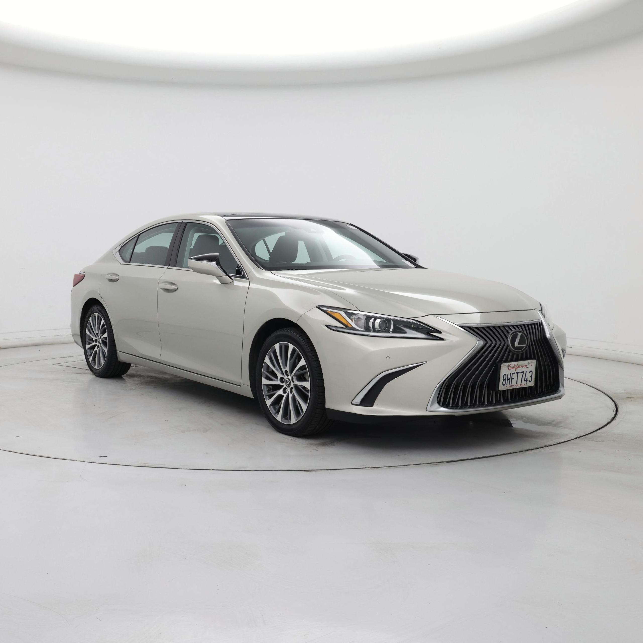 Silver 2019 Lexus ES Sedan Front-Wheel Drive Automatic