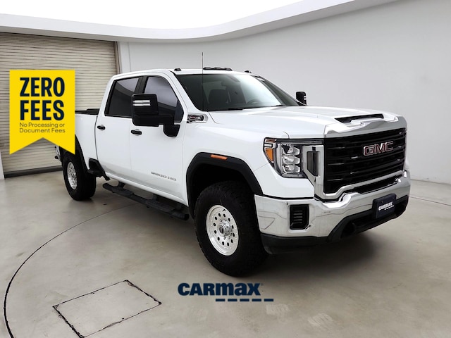 White 2020 GMC Sierra 2500HD Pickup Truck Four-Wheel Drive Automatic