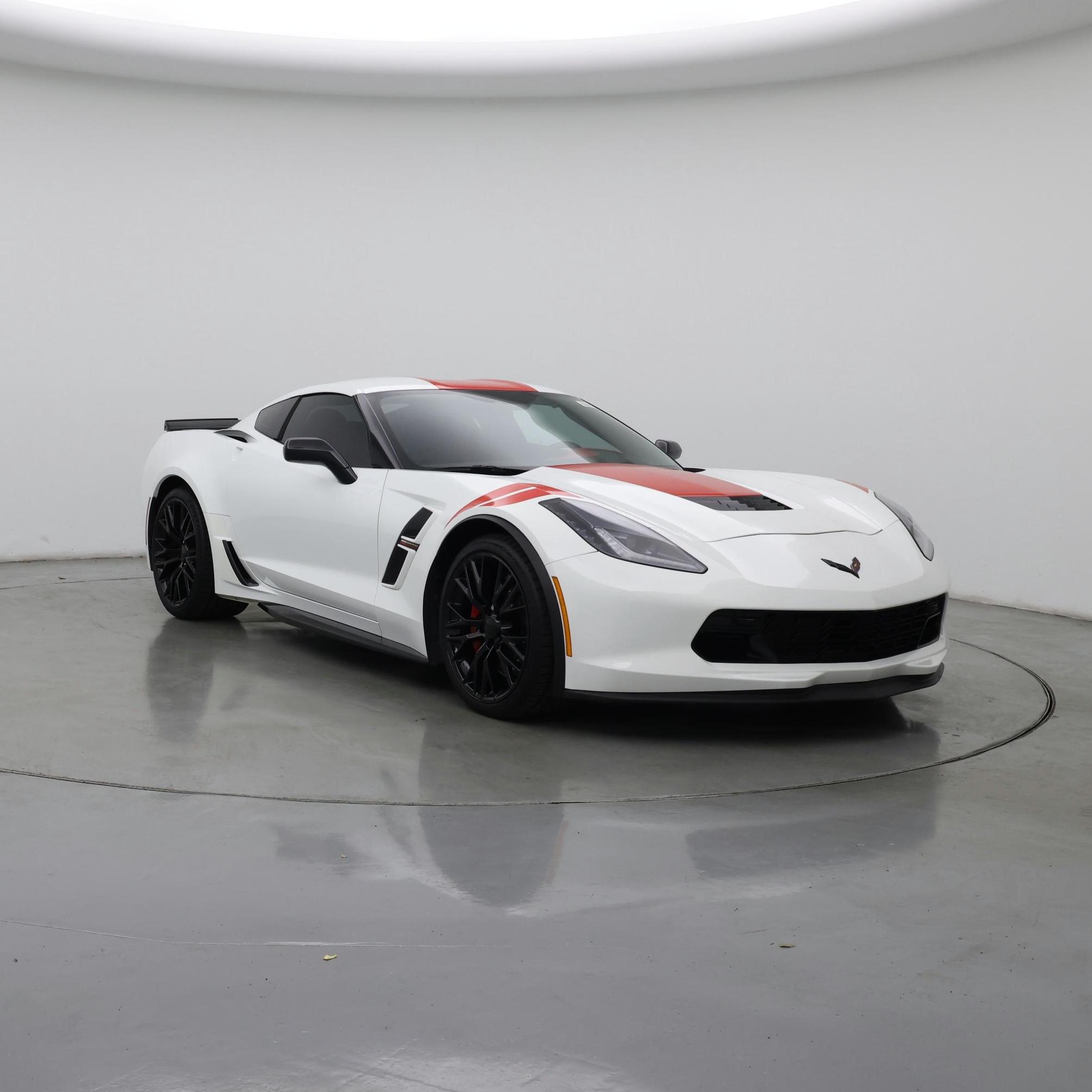 White 2019 Chevrolet Corvette Coupe Rear-Wheel Drive Automatic