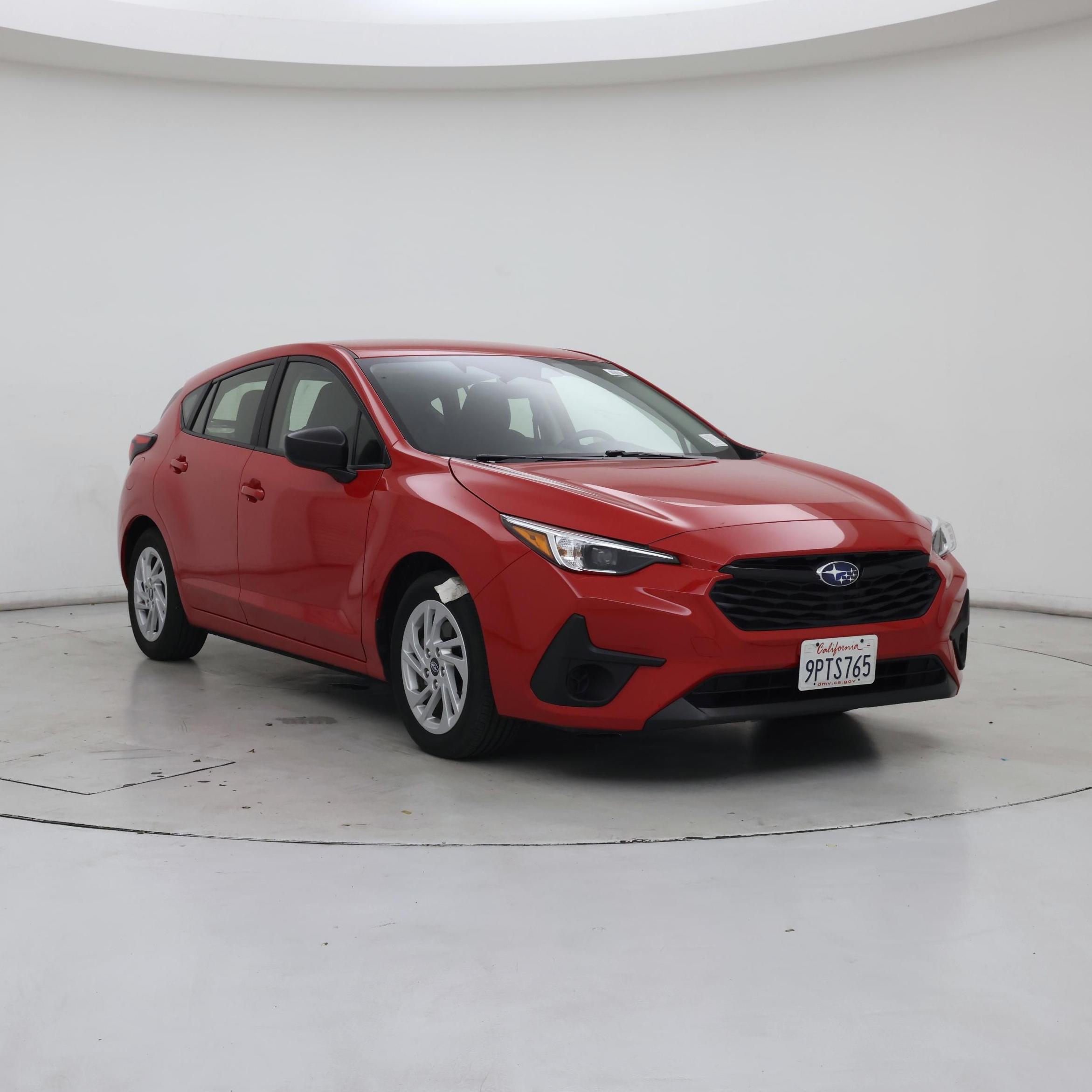 Red 2024 Subaru Impreza Sedan  Automatic