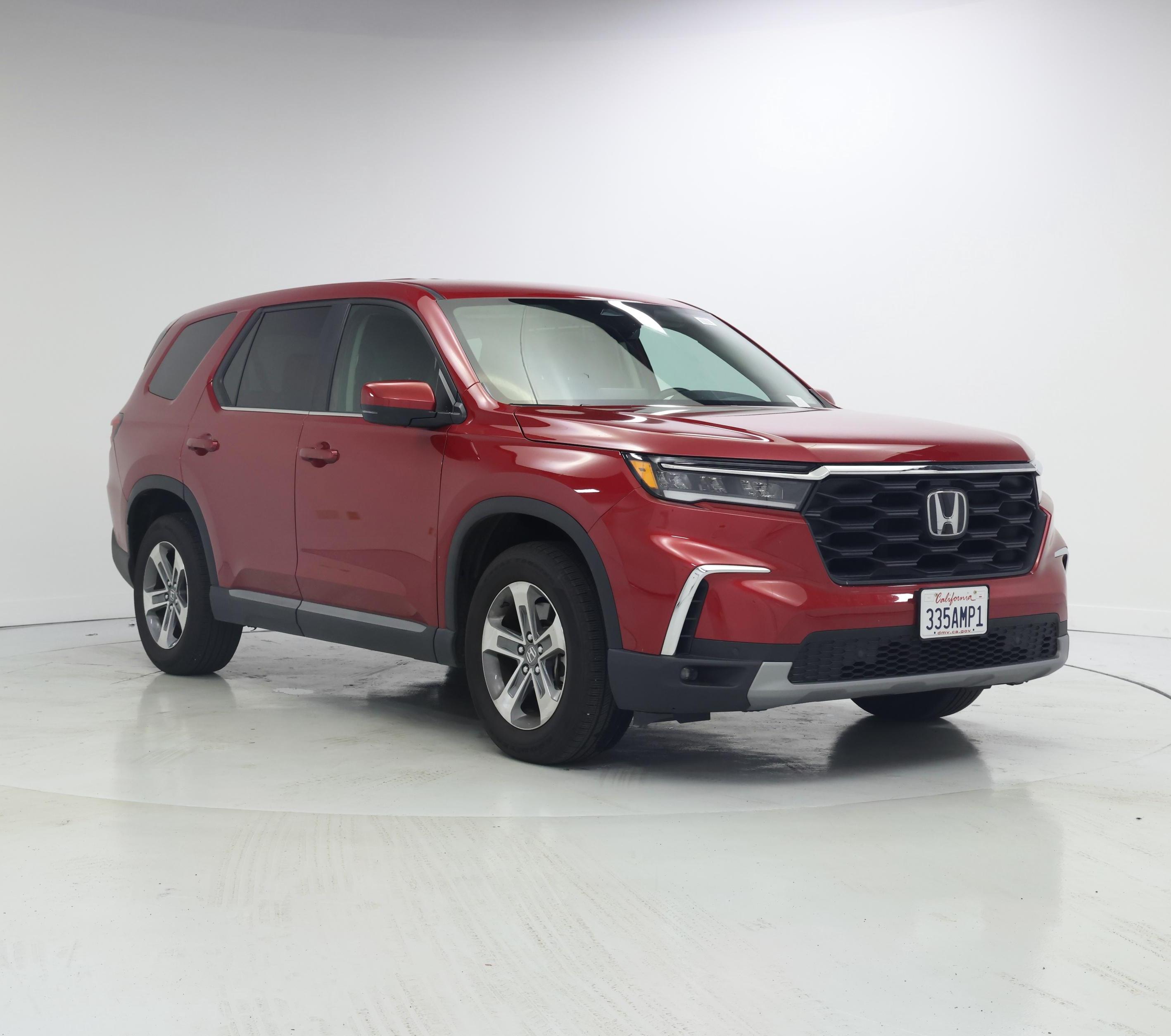 Red 2025 Honda Pilot SUV / Crossover All-Wheel Drive Automatic