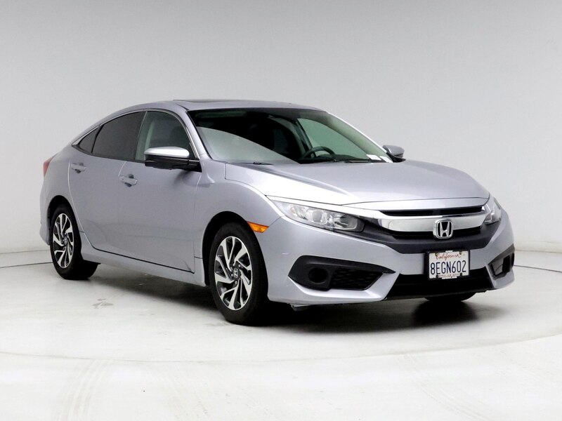 Used Honda Civic Silver Exterior for Sale