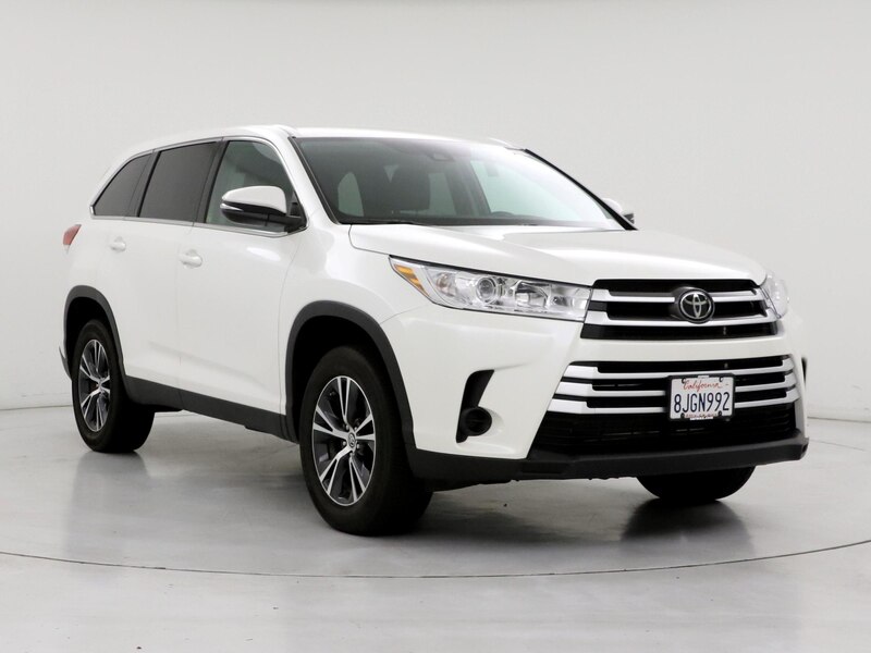 Used Toyota Highlander White Exterior for Sale