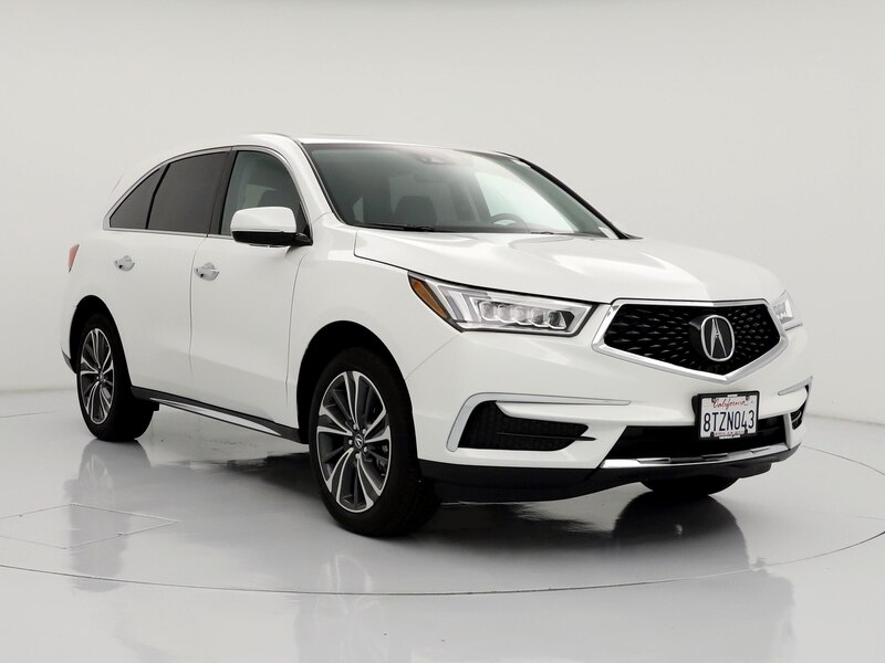 Used Acura MDX White Exterior for Sale