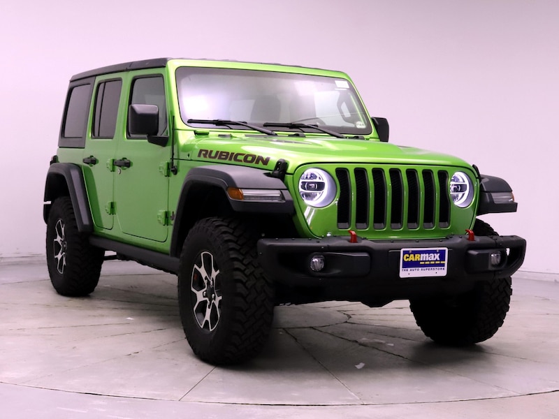 Used Jeep Wrangler Green Exterior for Sale